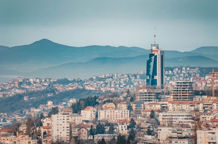 Avaz Twist Tower, Sarajevo, Bosnia and Herzegovina